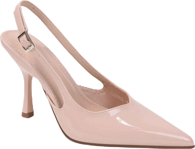 Women's Carmel Patent Slingback Heels