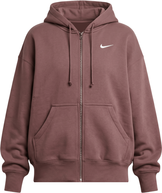Nike Sportswear Phoenix Fleece Sudadera con gorro oversized de cierre completo para mujer