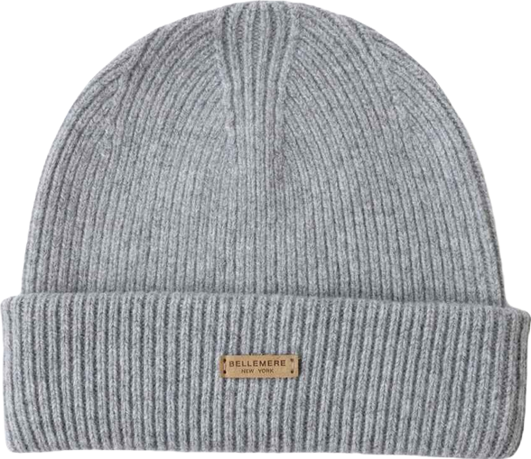 Men's Unisex Ribbed Lambswool Beanie