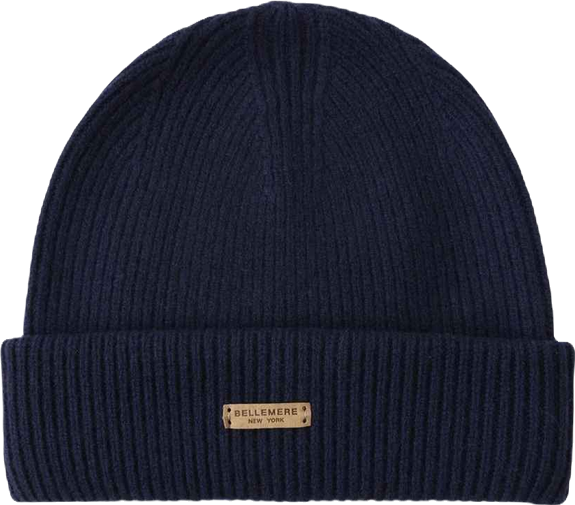 Men's Unisex Ribbed Lambswool Beanie
