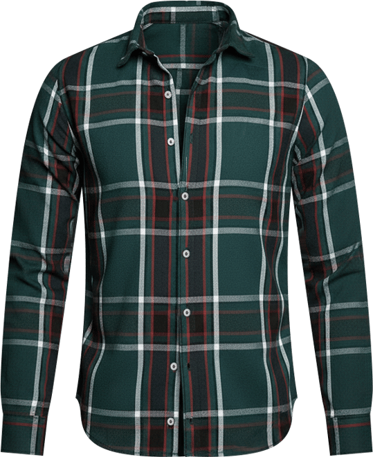 Men's Ecru Beige & Midnight Black Withering Flora Imprint Shirt