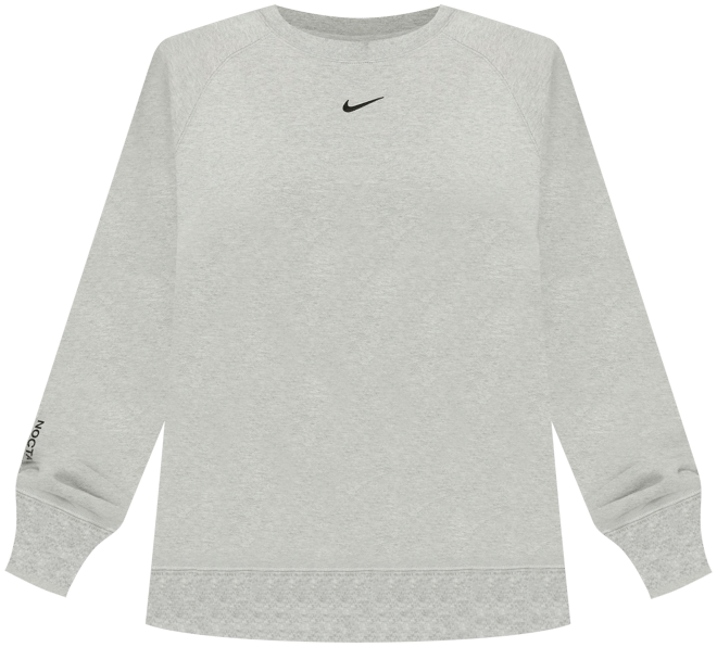 NOCTA Sudadera de cuello redondo de tejido Fleece para hombre CS