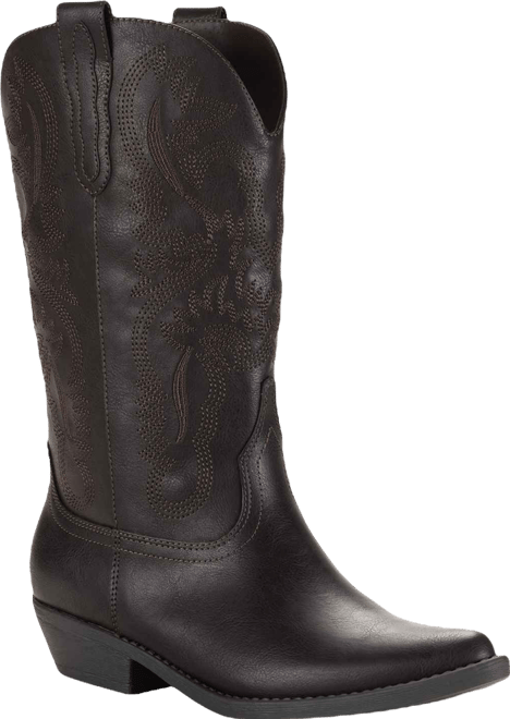 Women's Denise Block Heel Western Boots, Macy's Exclusive