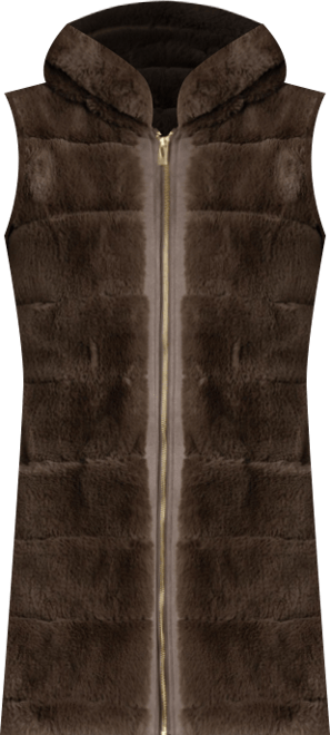 Women's Faux Fur Vest