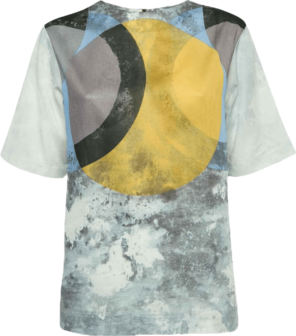 Women's Multicolor Cotton Half Sleeve Blouse