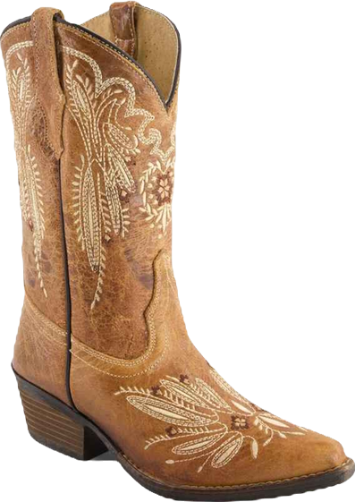 Women's Leather Western Boots