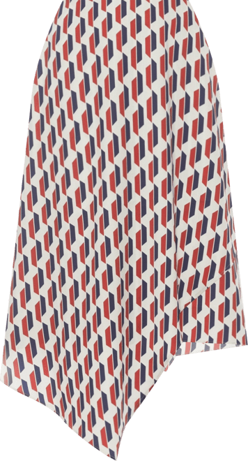 Women's Jess Asymmetric Midi Skirt