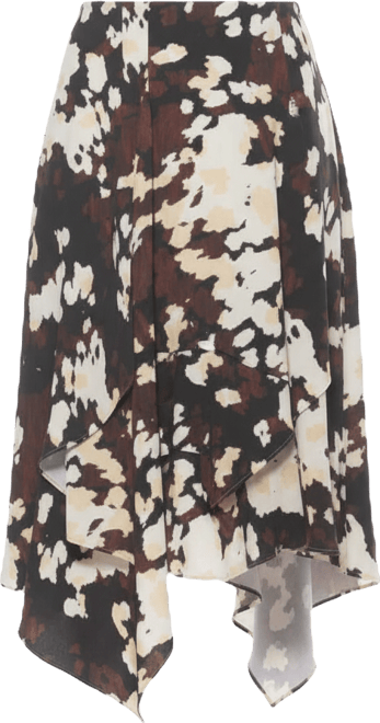 Women's Jess Asymmetric Midi Skirt