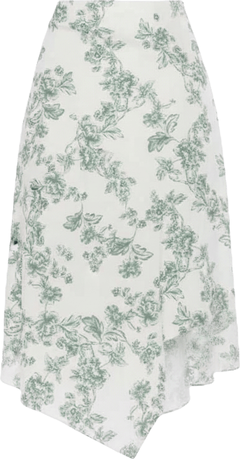 Women's Jess Asymmetric Midi Skirt