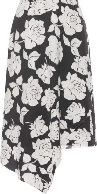 Women's Jess Asymmetric Midi Skirt