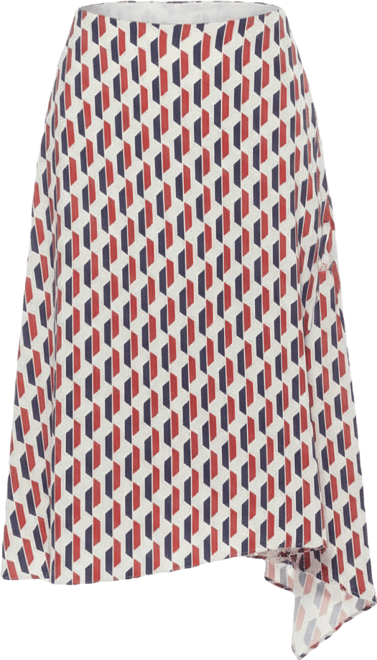 Women's Jess Asymmetric Midi Skirt