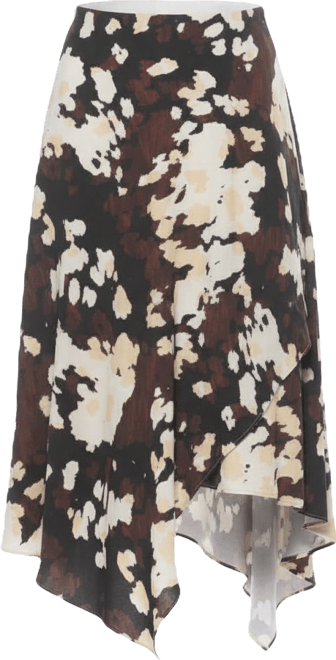 Women's Jess Asymmetric Midi Skirt