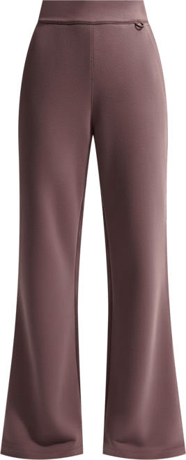 Nike 24.7 ImpossiblySoft Pants Dri-FIT de tiro alto de pierna holgada y acampanada para mujer