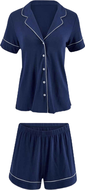 Jane Women's Pajama Shirt & Shorts Set