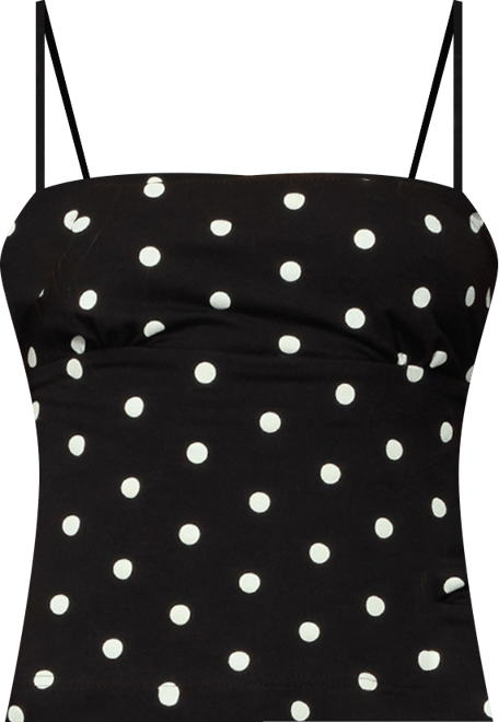 Women's Jinx Polka Dot Open-Back Top