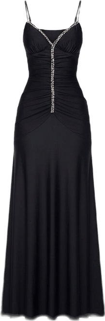 Women's V-Neck Maxi Dress