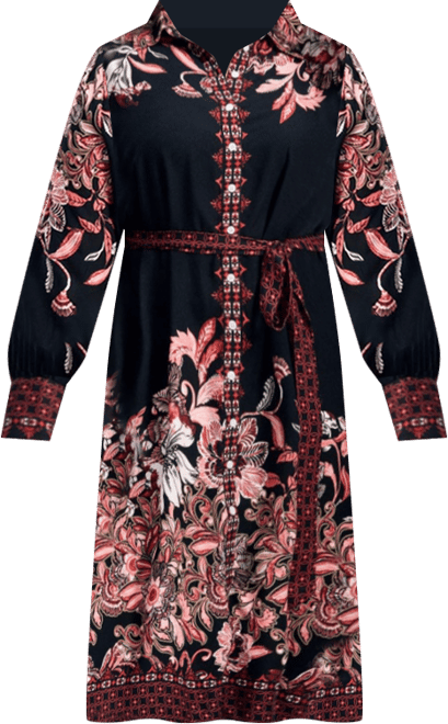 Women's Plus Size La Luna Shirtdress