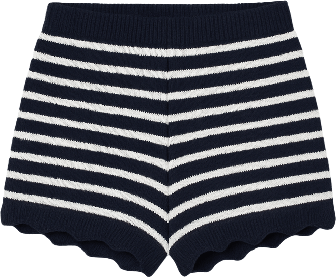 Women's Soren Contrast Striped Knit Shorts