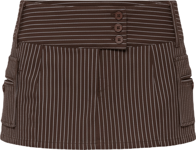 Women's Lorna Pinstripe Mini Skort