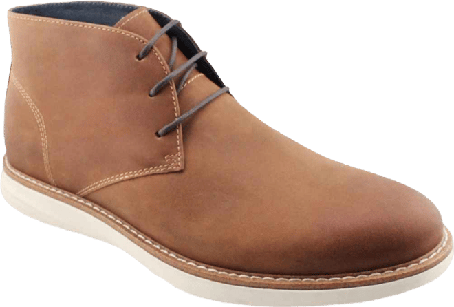 Men's Colton Plain Toe Lace Up Casual Hybrid Chukka Boots