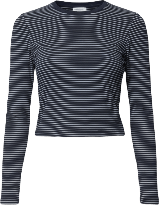 Womens Brianna Striped Long Sleeve T Shirt