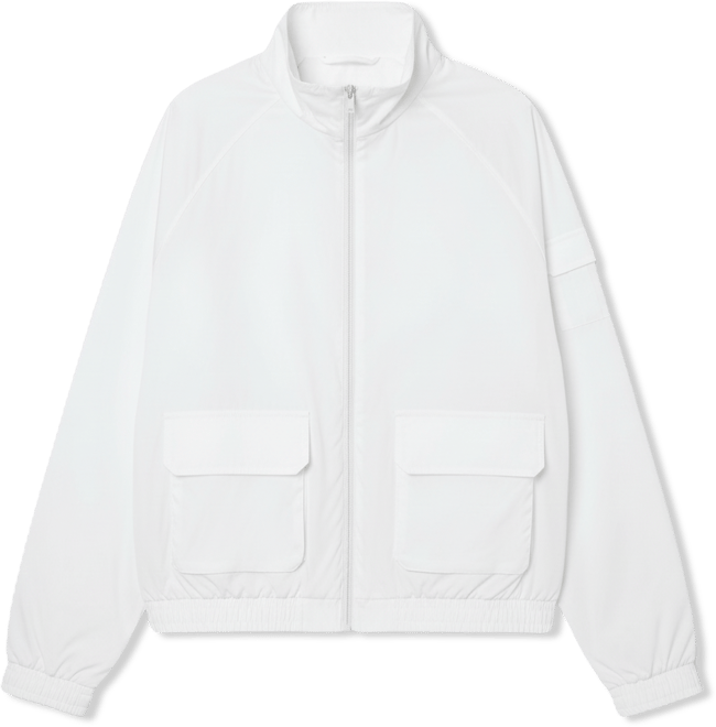 Women's Cargo Nylon Windbreaker Jacket