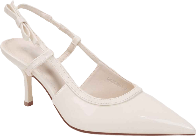Estefania Slingback with Bow Accent