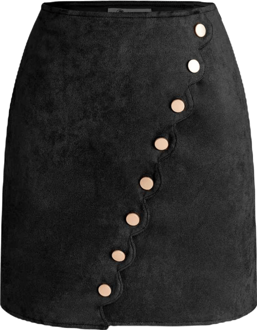 Women's Icon Black Mini Skirt