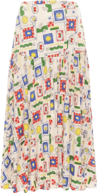 Women's Lia Shirred Maxi Skirt