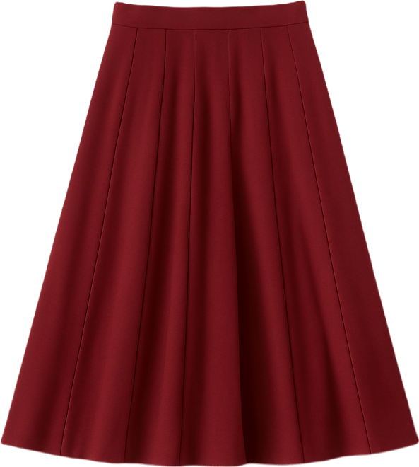 Women's Oren Long Pleated Midi Skirt