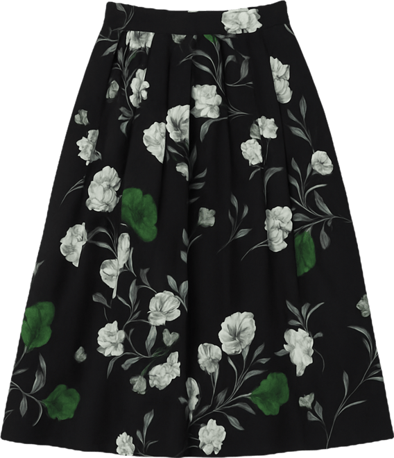 Women's Oren Long Pleated Midi Skirt