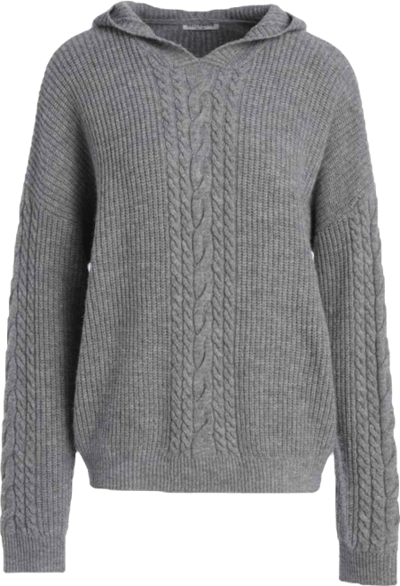 Women's Single Cable Superfine Merino Pullover