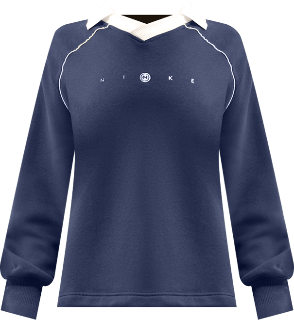 Nike Sportswear Phoenix Fleece Polo con gráfico oversized para mujer