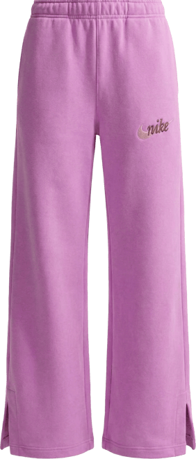 Nike Sportswear Phoenix Fleece Women's High-Waisted Wide-Leg Logo Pants
