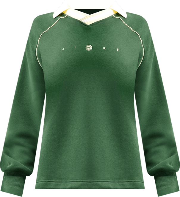 Nike Sportswear Phoenix Fleece Women's Oversized Graphic Polo Top