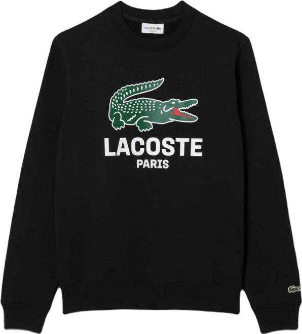 Men's Crocodile Print Crewneck Sweatshirt
