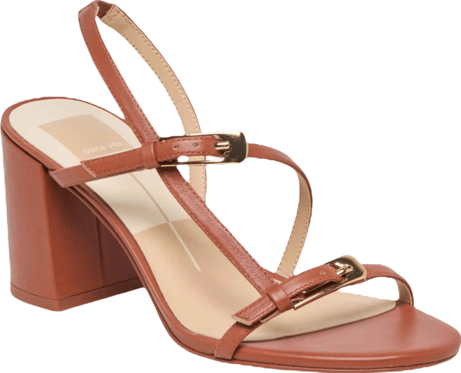 Women's Faye Strappy Buckle Block Heel Dress Sandals