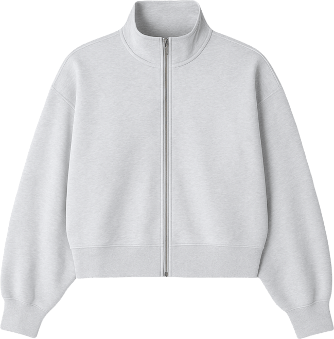 Women's Silkerry Oversized Heirloom '89 Zip Stand Collar Jacket