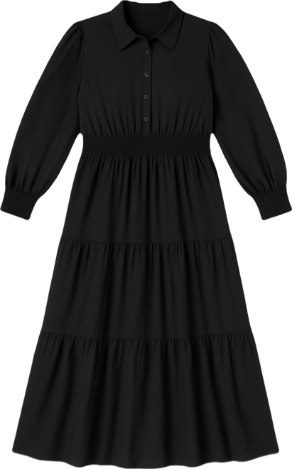 Women's Plus Size Shiloh Tiered Maxi Dress