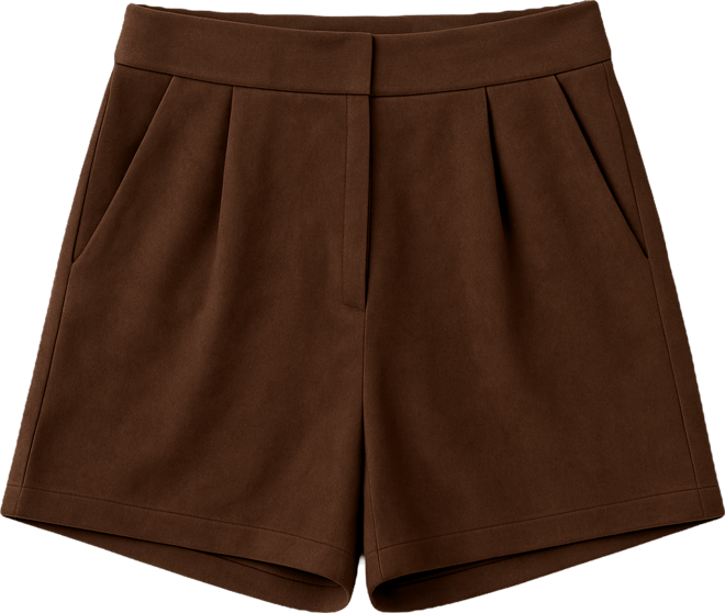 Women's Truffle Brown Shorts