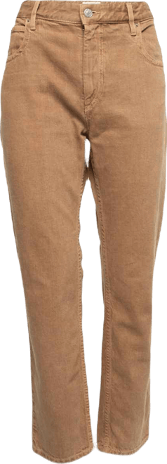 Women's Etoile Khaki Brown Denim Jeans