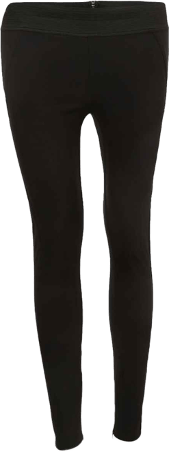Women's Black Knit Skinny Pants