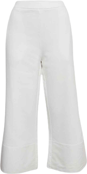 Women's Cotton Wide-Leg Sweatpants