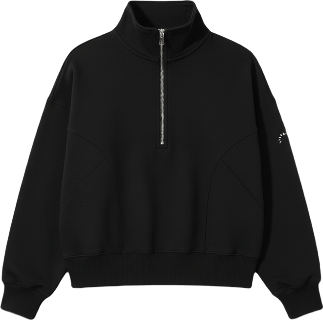 Women's Oversized Heirloom '89 Stand Collar Half-Zip Pullover