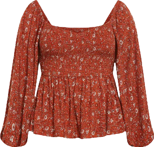 Plus Size Dahlia Top