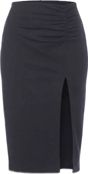 Women's Zayla Suede Pencil Skirt