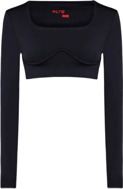 Women's Free Heaven Long-Sleeve Crop Top