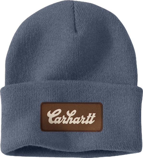 Carhartt Men's Cuffed Script Patch Beanie | Dick's Sporting Goods