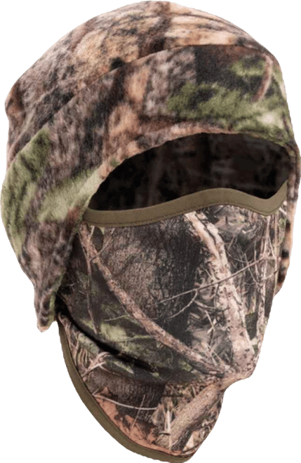 Men's Unisex Spandex/Fleece Hat with Mask, Blaze, One Size