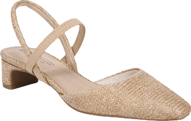 Women's Lainey Pointed Toe Block Heel Pumps